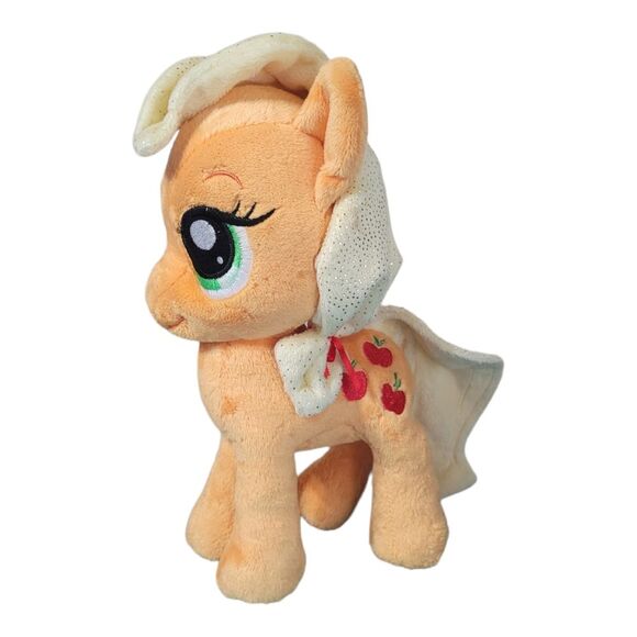 My Little Pony Apple Jack TY Stuffed Pony 12" Stuffed Animal Plush - Picture 1 of 10